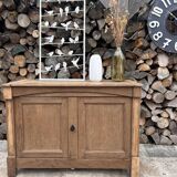 Renovated solid wood sideboard