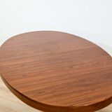 Oval dining table Baumann in teak from the 1970s.