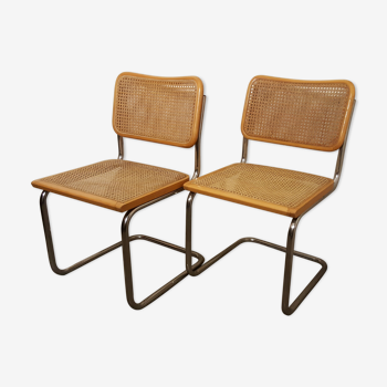 Paire de chaises, B32, Marcel Breuer