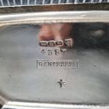 English tea set 1900 - 1920 in silver metal