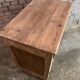 Vintage Parisian buffet made of raw wood