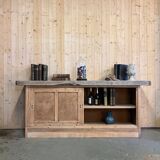 Workbench with sliding doors