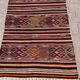 4 x 6 ft handmade runner kilim rug vintage kilim rug Turkish rug bedroom rugs