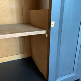 Luberon's "black blue" art deco buffet