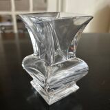 small crystal vase