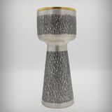 Brutalist metal chalice cup, Spain, 1960s