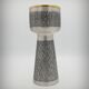 Brutalist metal chalice cup, Spain, 1960s