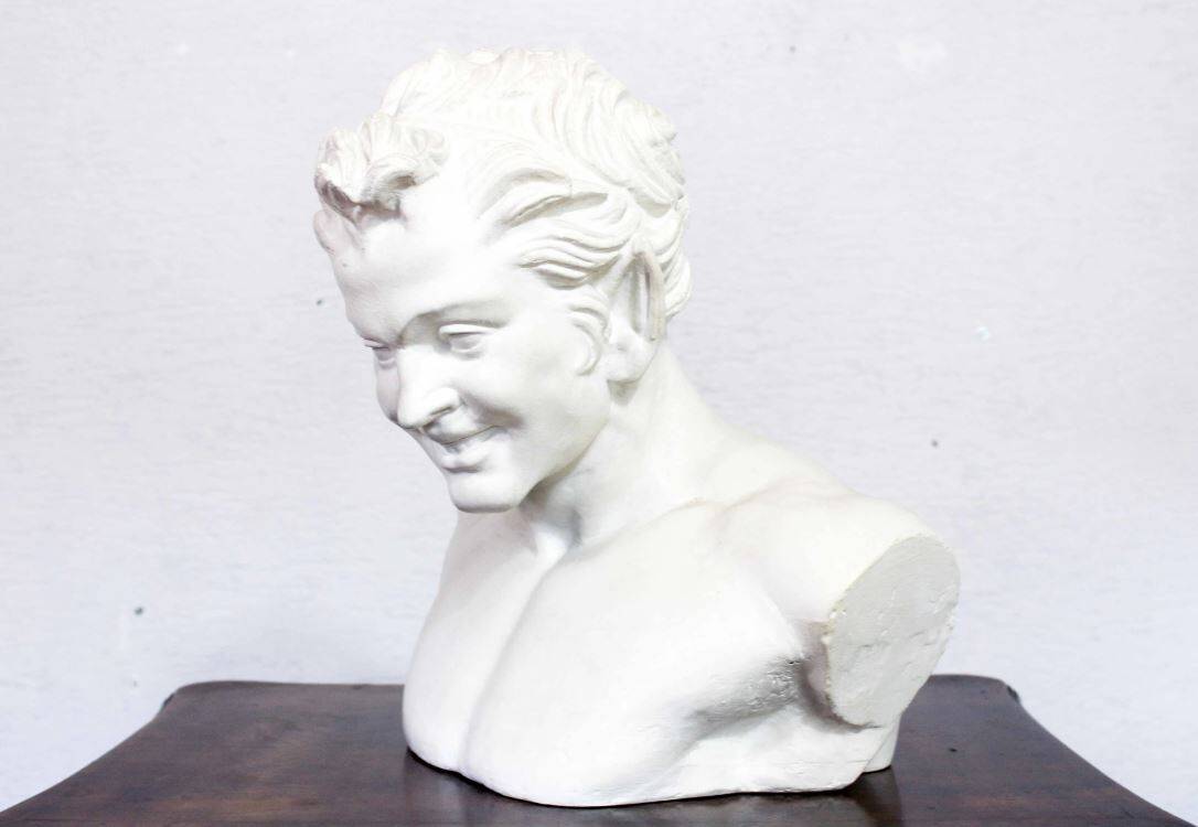 Buste de Faune en plâtre