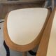 50’s small and large ivory coffee tables red edition