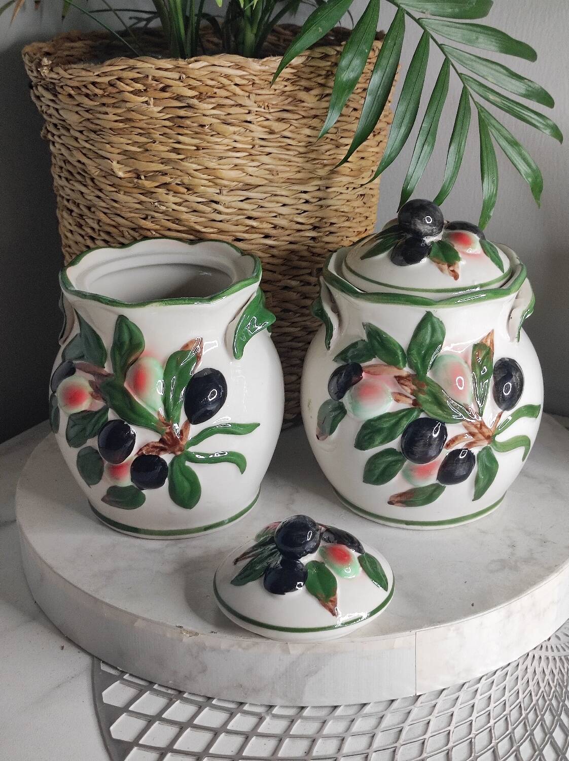 Provencal ceramic set