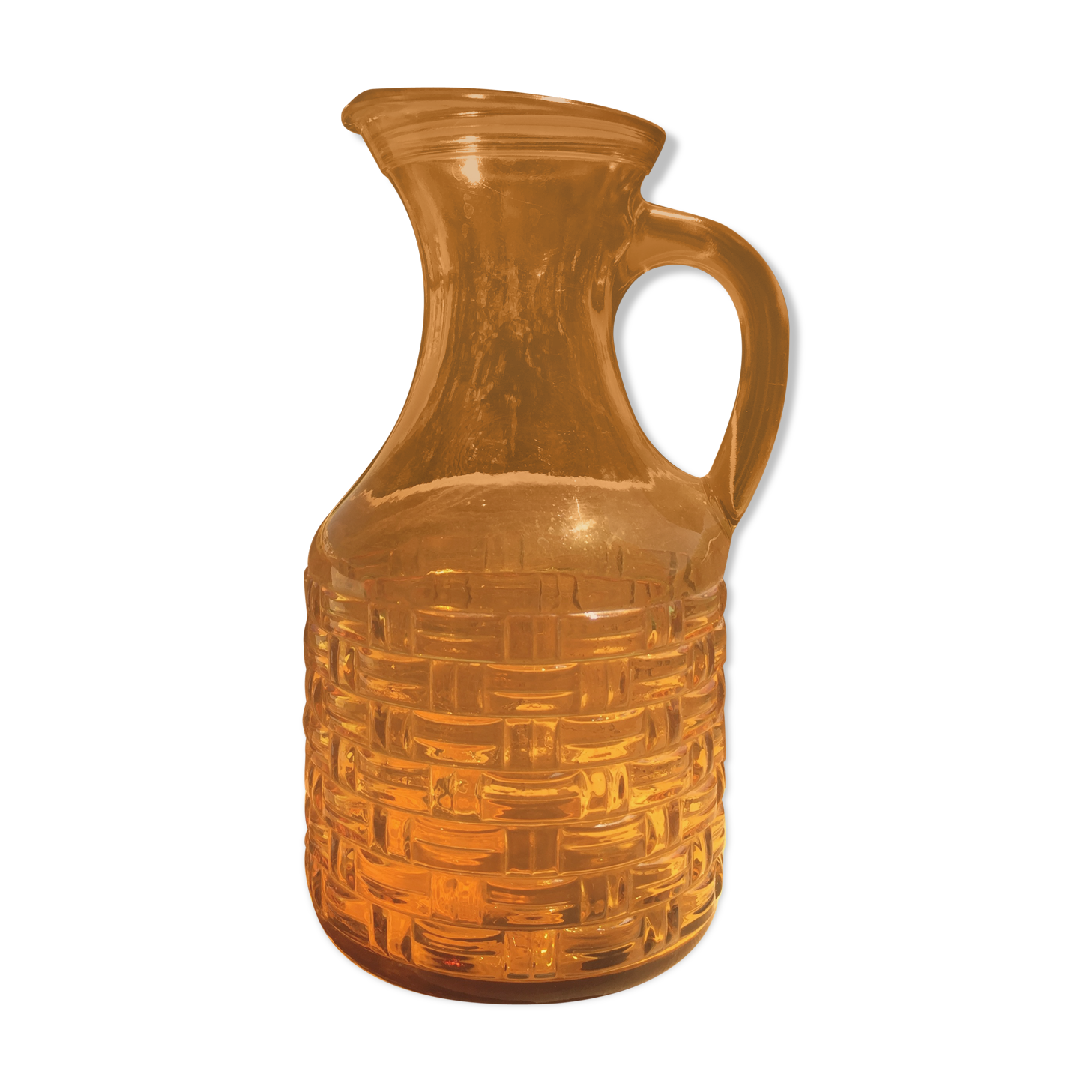 Carafe with canage decoration