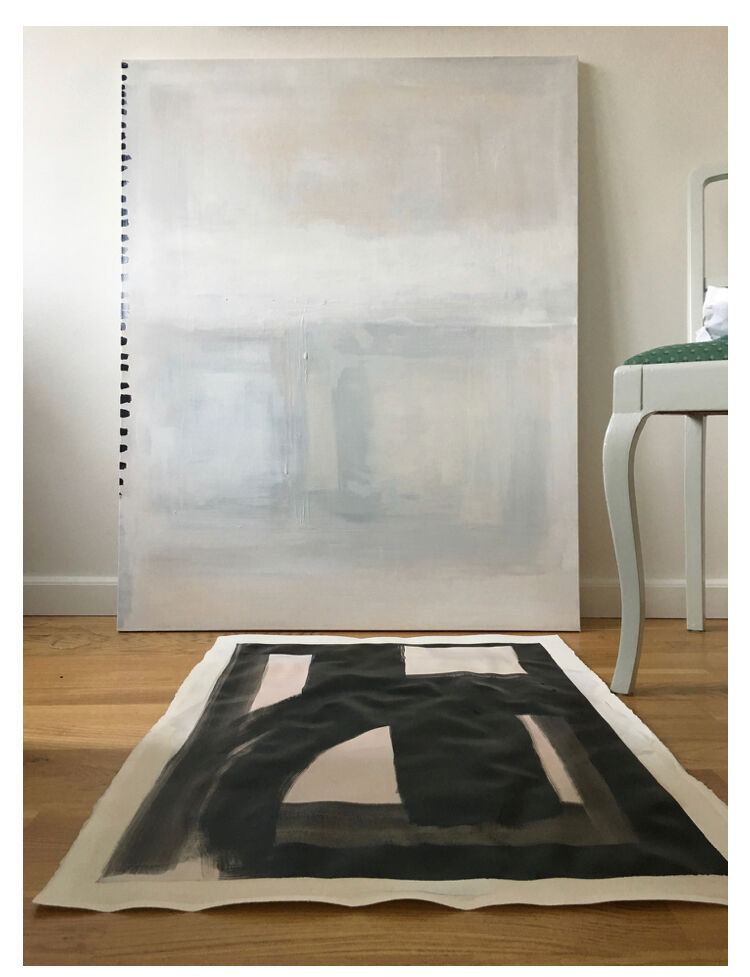 Black 10 original artwork on paper