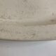 Dish Creil Directoire 1806 fine earthenware XXL
