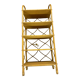 Rattan bookcase shelf
