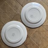 Digoin mismatched retro dinner plates