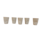 5 Coffee Cups, Wrinkled Cups Rob Brandt