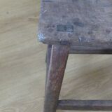 Brutalist quadripod stool
