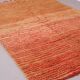 Orange Vintage Moroccan Rug 139 x 190 cm - Berber Rug - Handmade Wool Rug
