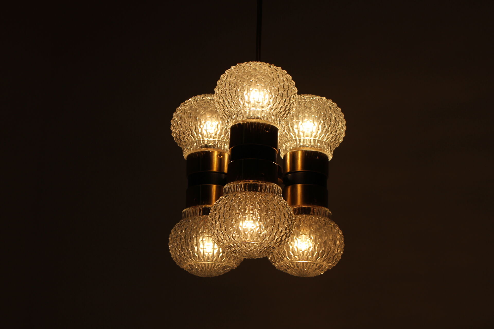 Mid-century chandelier/ Napako, 1960´s