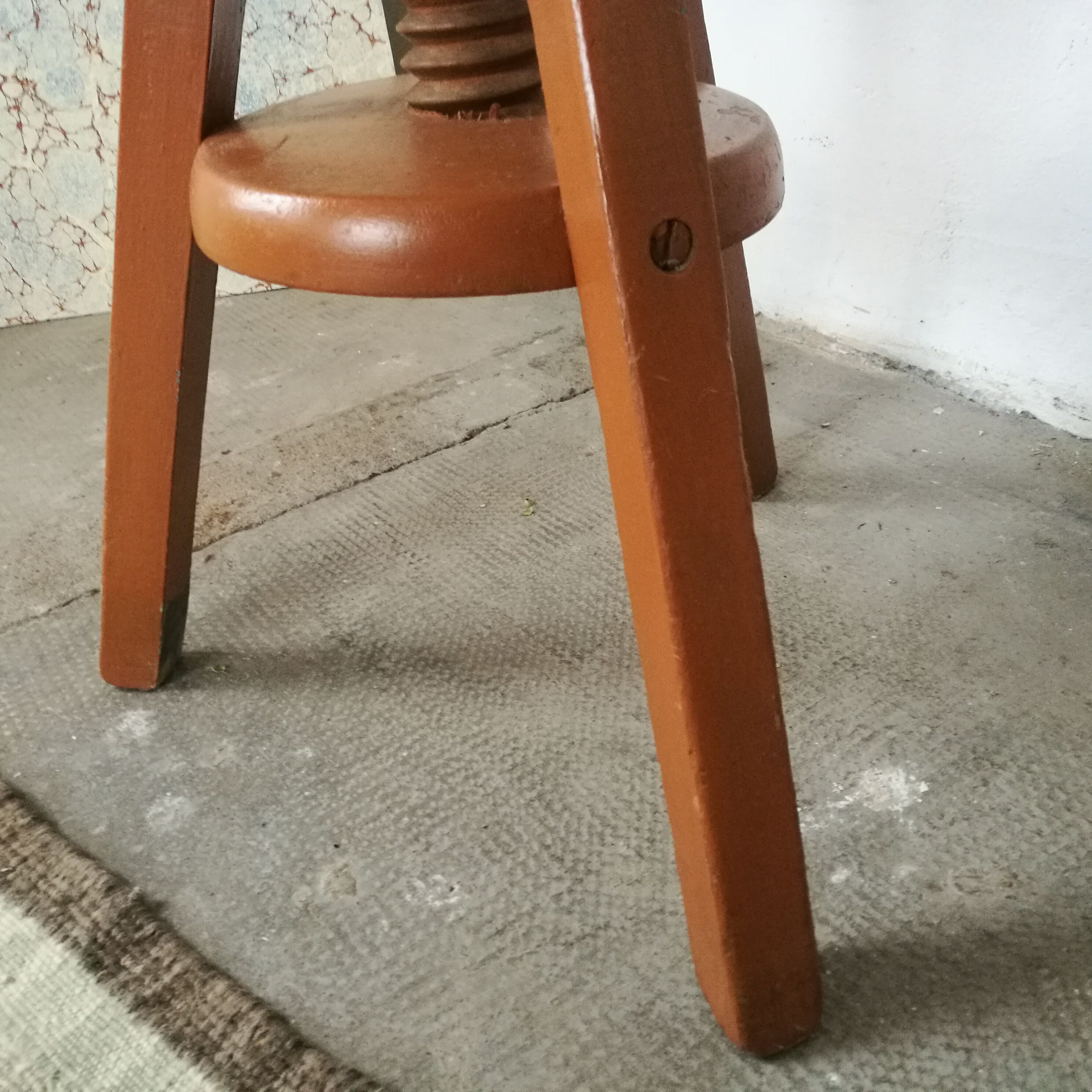 Wooden workshop chair