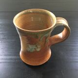 Mug grès flammé signé