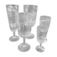 Set of 50 sheared glasses