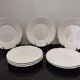 Flat plates 24.5cm Sarreguemines France