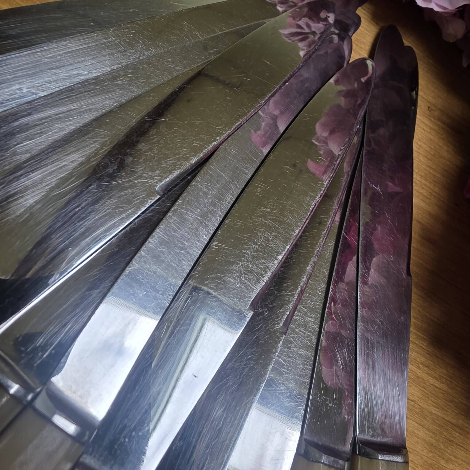 12 vintage knives in a box + 1 butter knife