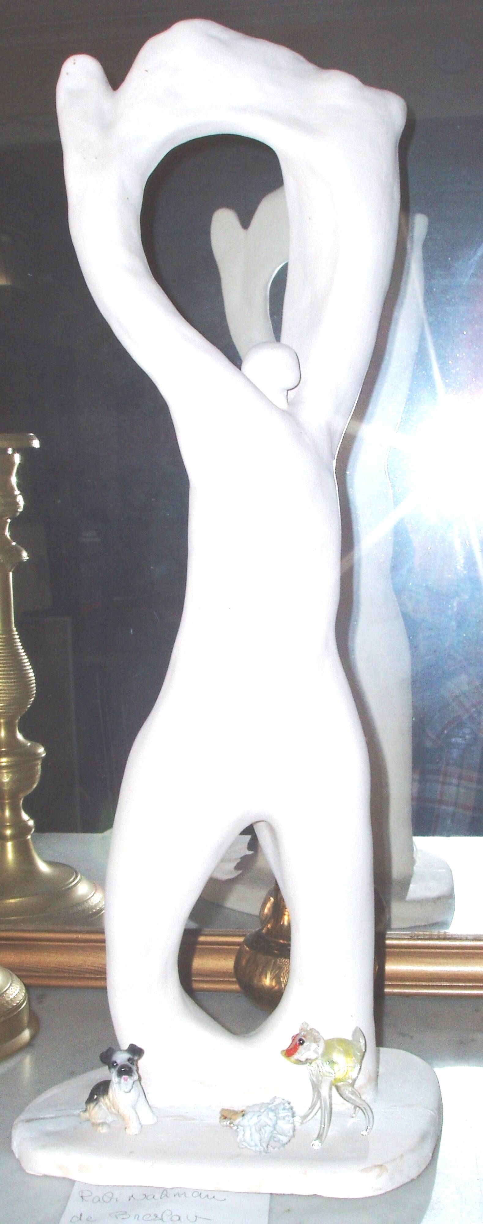 Large contemporary ceramic sculpture – Unique piece – 55 cm