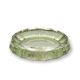 Modern mirrored crystal beveled ashtray, Italy 1940s