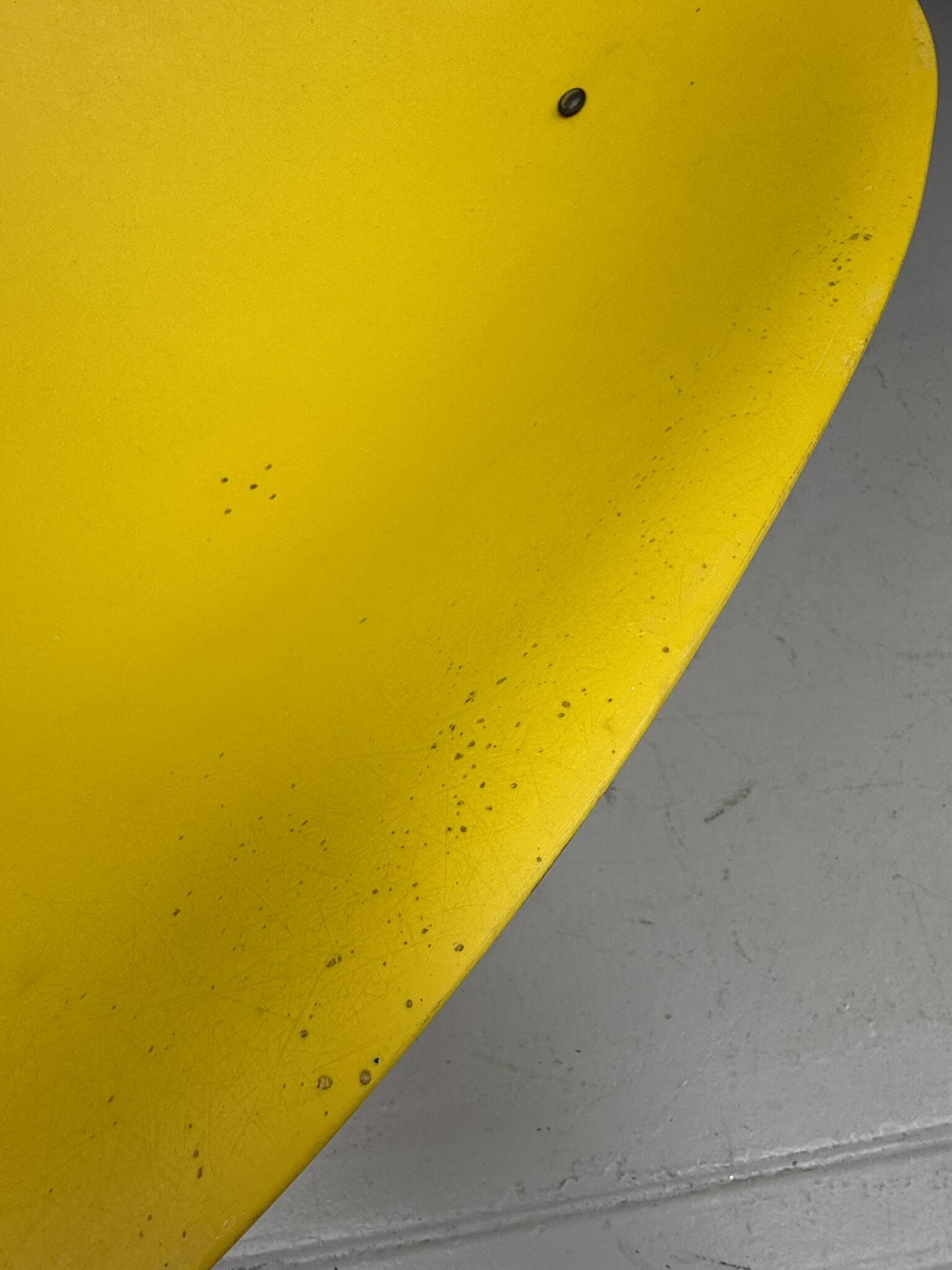 Yellow Tripod Lounge Chair by Ed Merat, France 1956