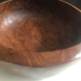 Olive wood cut signed Falcon Spain 1950 Spain