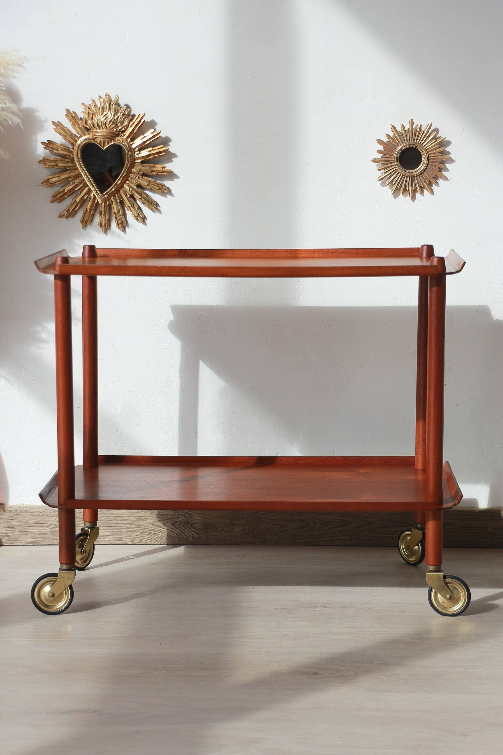 Teak trolley by Poul Hundevad for Vamdrup - Denmark - 1960