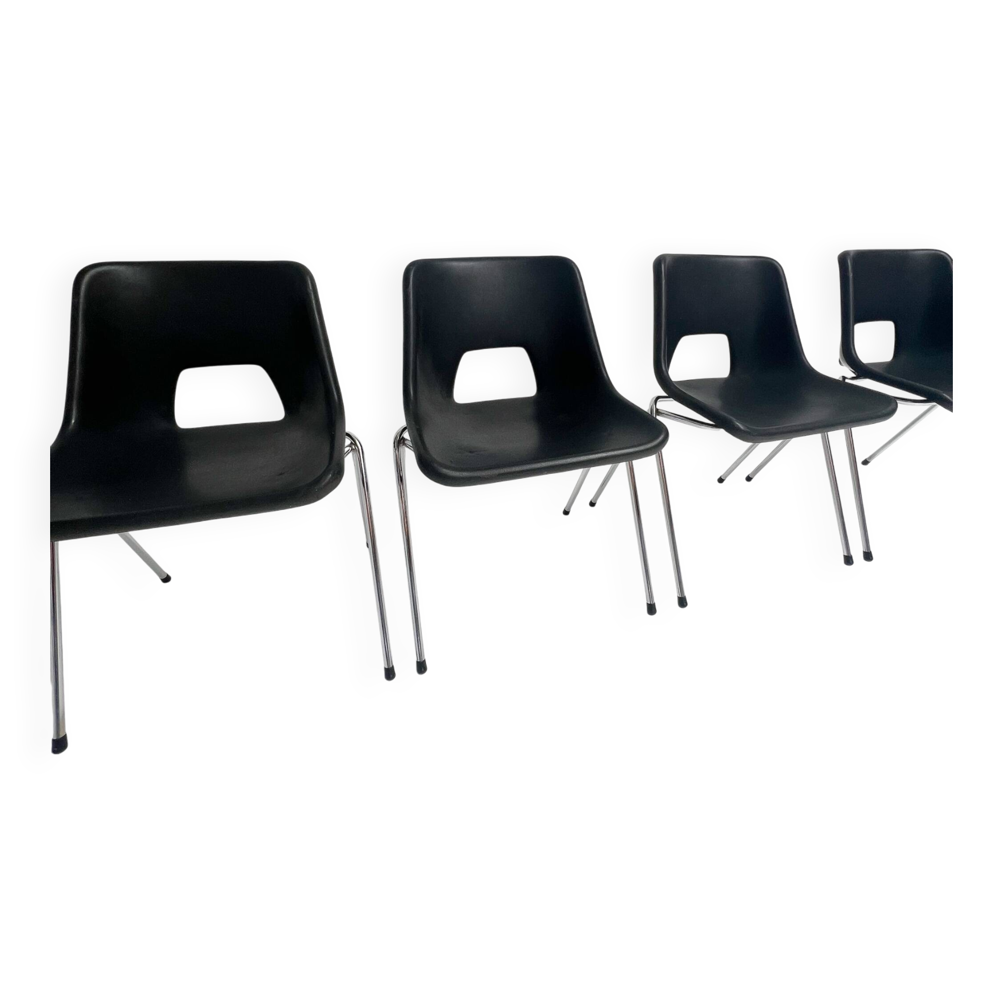 Set of 4 Järvo chairs by Niels Gammelgaard, 1980s