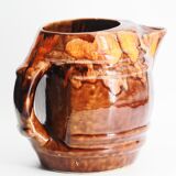 Old ceramic pitcher Vallauris style