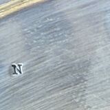 Large tray – Silver-plated metal – Goldsmith Bouillet & Bourdelle