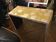 Yellow and white gold lacquer coffee table