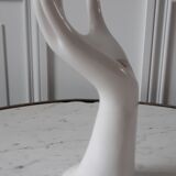 Baguier vase soliflore white