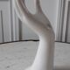 Baguier vase soliflore white