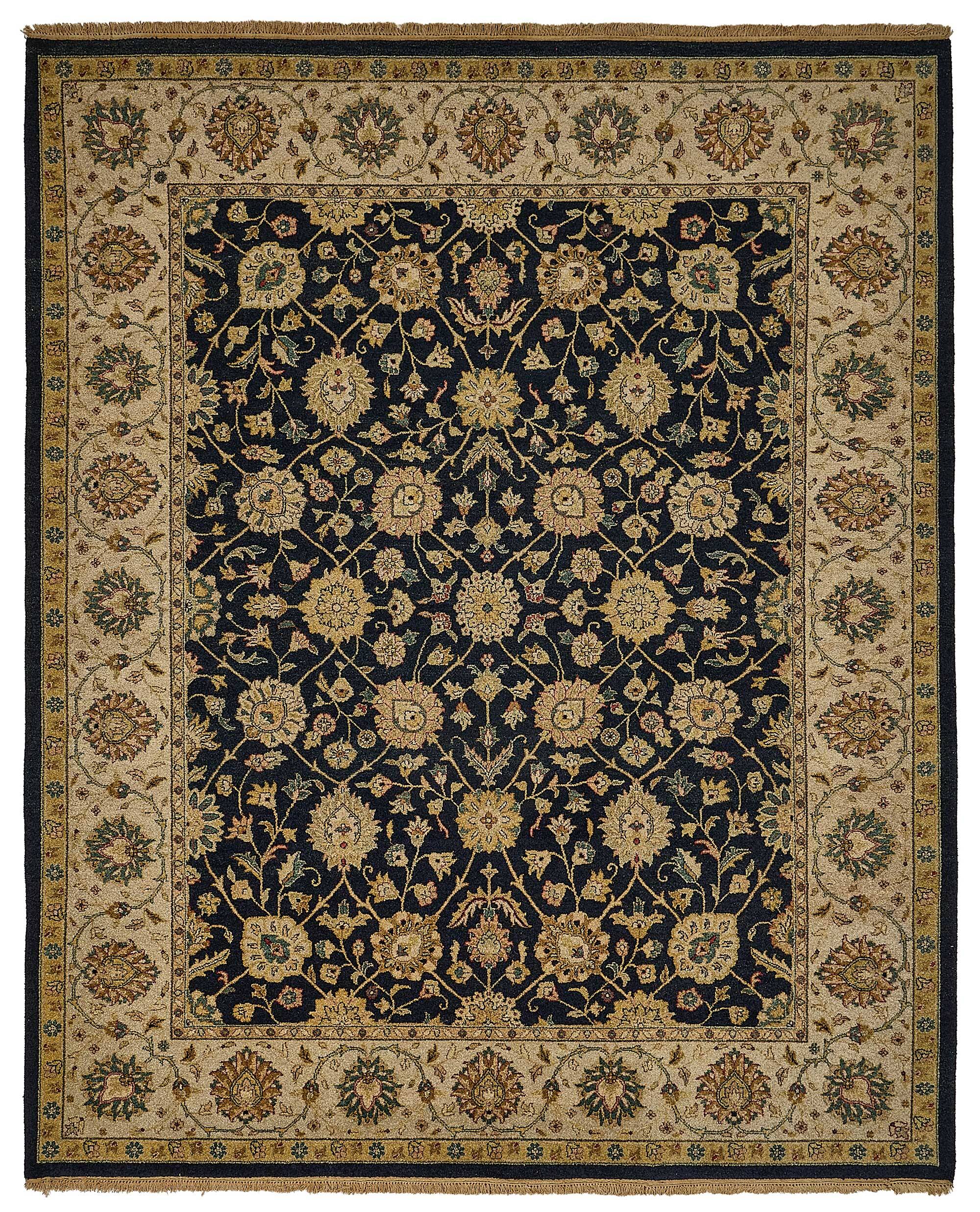 Turkish Handknotted Wool Oushak Rug 245 cm x 302 cm