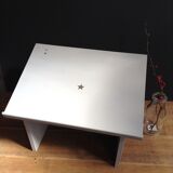 Gray Patinated Bench Lectern