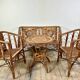 Victorian-style rattan lounge from the 1920s.