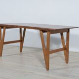 Table basse danoise en teck du milieu du siècle, années 1960