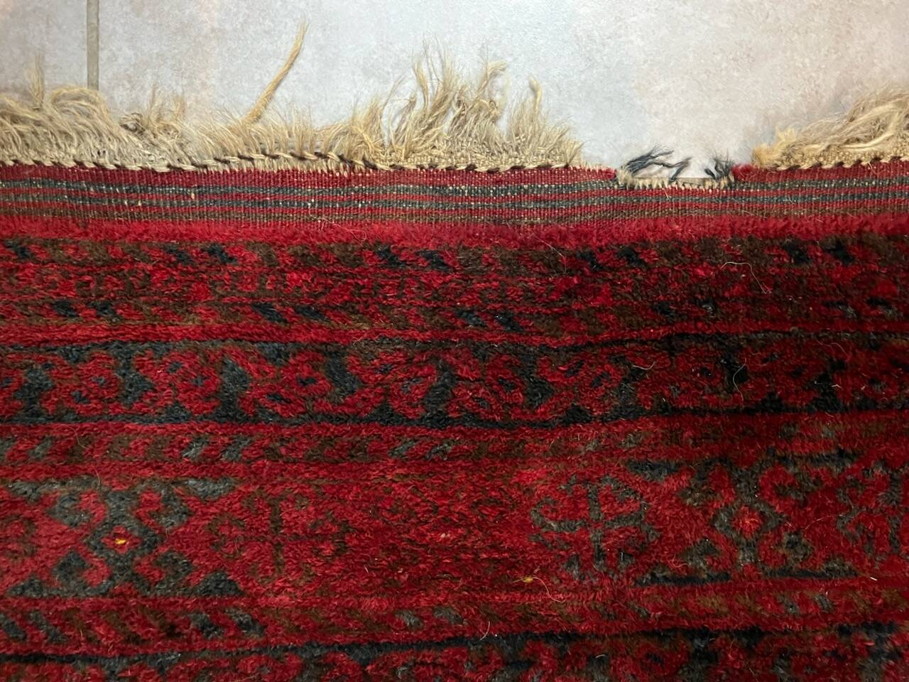 Afghan rug 205x130 cm handmade