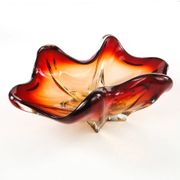 Murano Sommerso bowl, glass, design by F. Poli, Italy, 1950s