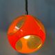 Orange Massive Pendant Lamp 'Bug Eye'