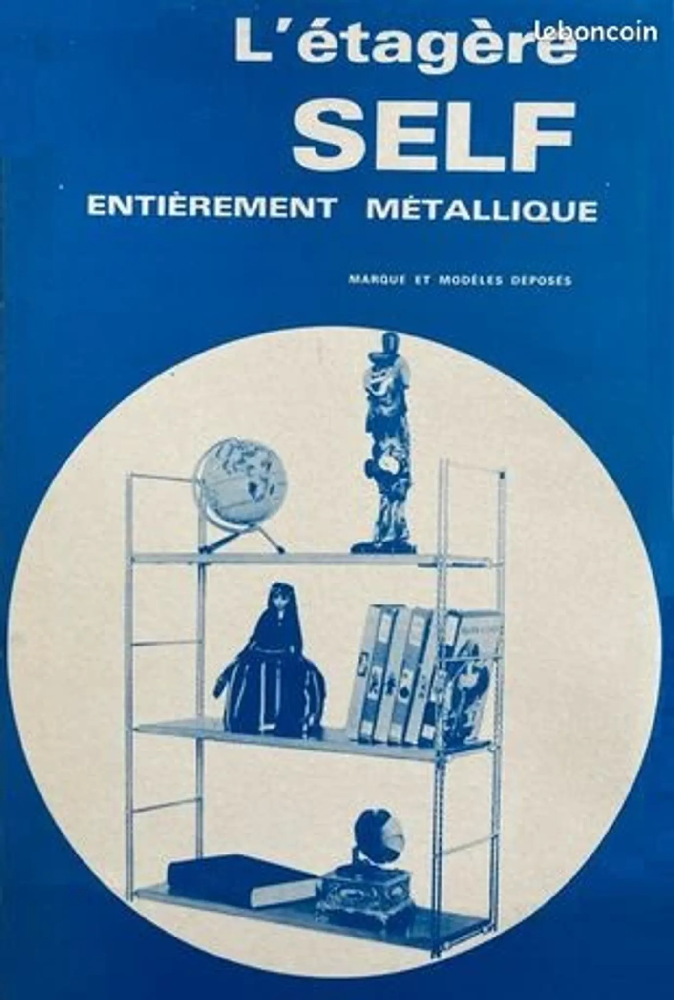 Modular wall shelf MOFP model self 1960