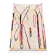 Large cream Berber rug with colourful patterns – 290 × 200 cm