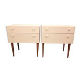 Pair of Scandinavian nightstands