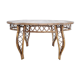 Table basse en rotin
